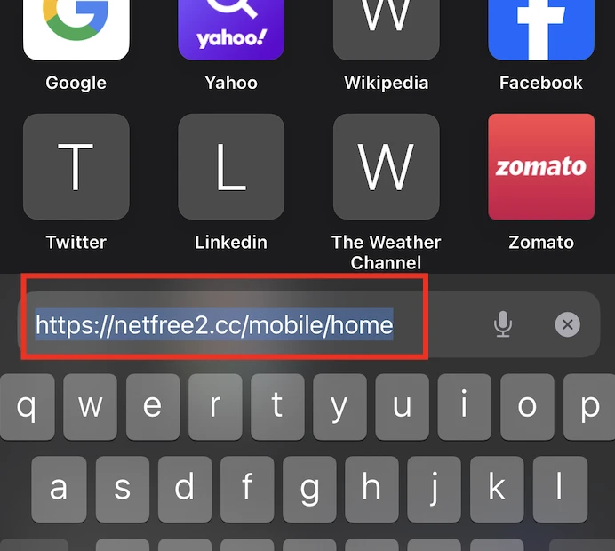 Safari Step 1